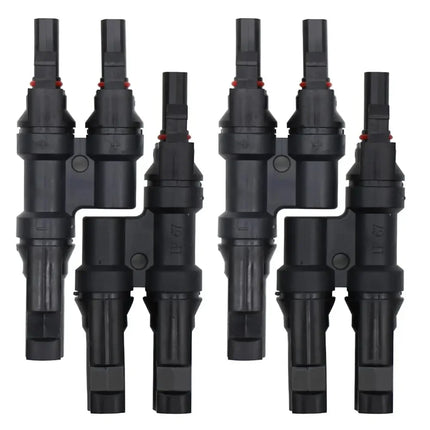 1/2 paia di connettori solari fotovoltaici maschio e femmina di alta qualità IP67 da 2 a 1 T per sistema di kit solari fai da te MC2.5 4 MC6