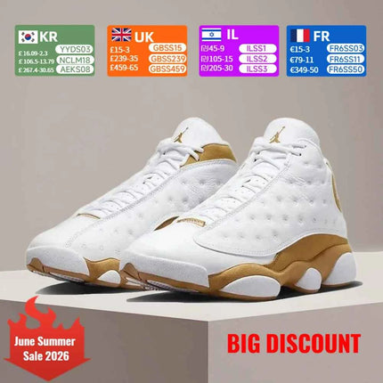 Nike Air Jordan 13: Scarpe da basket eleganti e versatili con ammortizzazione, trazione e resistenza. Supporto: 414571-171