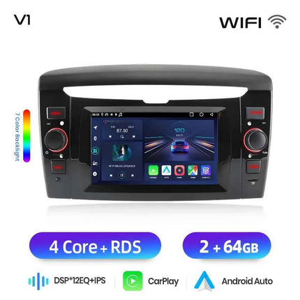 Junsun 6.2" Wireless CarPlay Android Auto Car Radio for Lancia Ypsilon 2012 2013 2014-2020 Multimedia WiFi 4G 8core RDS