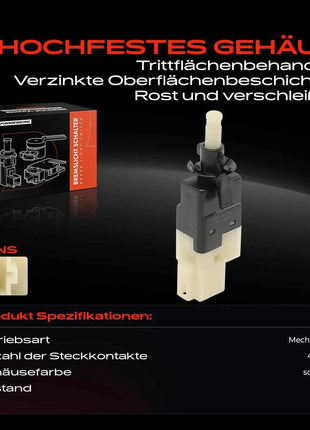 Frankberg 1x Interruttore Luce Freno per Mercedes-Benz W169 W245 W211 S211 C219 Sprinter B906 B906 A0015456709 0015454409 A0015454409