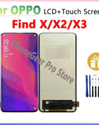 TFT For OPPO Find X3/X3 Pro Find X2/X2 Pro Find X LCD Display Touch Screen Digitizer Assembly Compatible With Tools