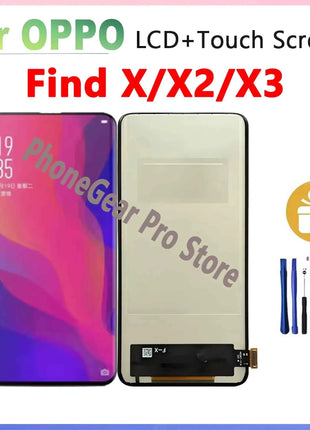 TFT For OPPO Find X3/X3 Pro Find X2/X2 Pro Find X LCD Display Touch Screen Digitizer Assembly Compatible With Tools