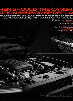 Sensore di Posizione Albero a Camme Frankberg 1x per Chevrolet Aveo Matiz Spark Daewoo Kalos Matiz 96325867