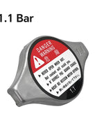 1 Pezzo Tappo Universale per Radiatore Auto 0.9/1.1, Coperchio Antiscottatura per Serbatoio Acqua Radiatore, Compatibile con Honda, Civic, Odyssey, Fit