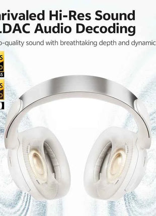 QCY H3S -56dB Adaptive ANC Over Ear Headphone Hi-Res LDAC Spatial Sound Wireless Earphone Bluetooth 6.0 Dual Driver 102H Headset