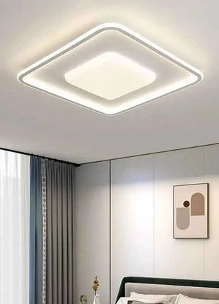 AuroraRealm Illuminazione Lampada da soffitto a LED Moderna semplice Soggiorno Luce Decorazioni per la casa Camera da letto Studio per bambini Apparecchio di controllo remoto