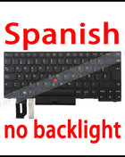 Laptop Replacement Keyboard for Lenovo ThinkPad E480 E485 E490 E495 L380 L390 L480 R480 T480S L490 T490 T495 US/BR/FR/UK/PT/SP