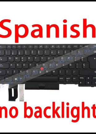 Laptop Replacement Keyboard for Lenovo ThinkPad E480 E485 E490 E495 L380 L390 L480 R480 T480S L490 T490 T495 US/BR/FR/UK/PT/SP