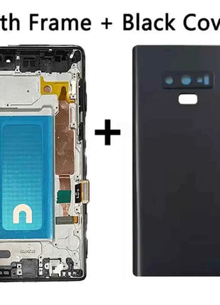 100% Test For Samsung Note9 LCD Display Touch Screen Digitizer Assembly For Samsung Note 9 N960F N960U N9600 LCD Frame