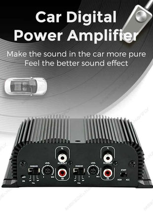 Car Digital Power Amplifier Digital Audio Processor Stereo Amplifier Digital Bass Amplifier Mini AMP Driver Lossless Music Amp