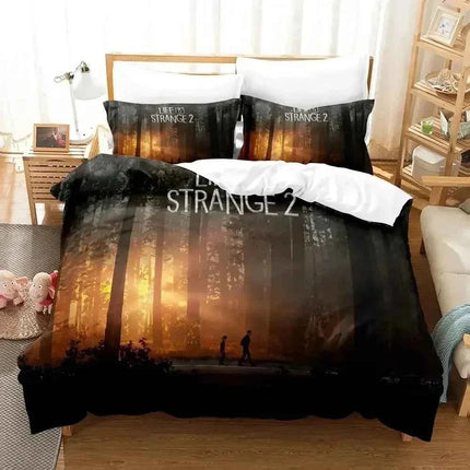 Game Life Is Strange Before The Storm Bedding Set,Duvet Cover Set,King Queen Twin Size Quilt Cover Set for Boys Girls Adult