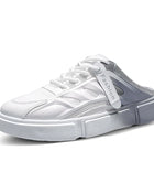 New Summer Men's Casual Mesh Walking Shoes Baotou Slippers with Low Heel Comfortable Soft Non-slip for Outdoors