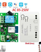 Tuya WiFi Smart Garage Door Opener Switch Sliding Gate Controller Work With Alexa Echo Google Home SmartLife APP Remote Control