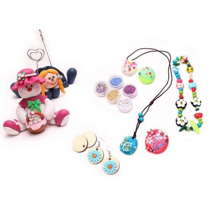24 colori polimero stampaggio argilla Set forno cottura con strumenti scultura accessori artigianato fai da te giocattoli educativi per bambini regalo all'ingrosso