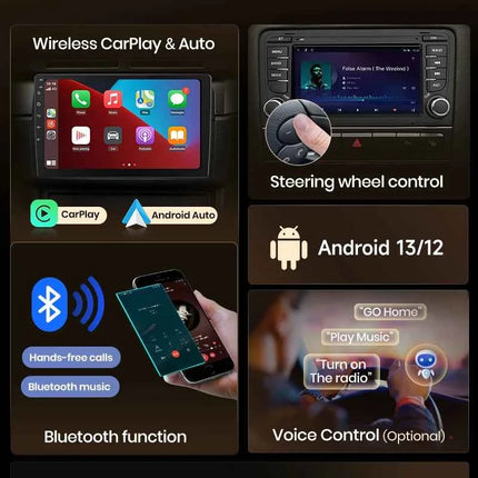 Junsun CarPlay Android Auto Car Intelligent Systems for Volkswagen VW Passat B6 B7 T5 Tiguan Touran GOLF POLO Autoradio