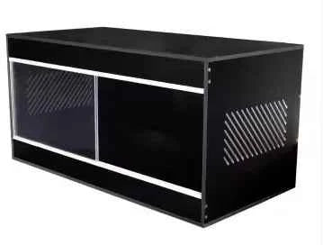 90*45*45 cm Wholesale PVC Reptile Terrarium Cage for Lizard Python Bearded Dragon,support Customized PVC Enclosure