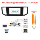Per VW Volkswagen Crafter 2017-2022, Cornice Radio Auto 2DIN da 10 Pollici, Adattatore Cablaggio + Decoder Canbus
