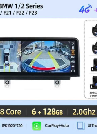 Junsun 1920*720 Wireless Carplay Android Auto Multimedia Car Radio For BMW 1 2 3 4 Series F20 F21 F22 F30 F31 F32 F33 F34 F36