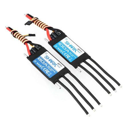 ZTW 32-Bit ESC Shark G2 20A 30A 40A 50A 60A 80A 100A SBEC 5V/6V 8A Brushless Speed Controller for RC Boat Underwater Thruster