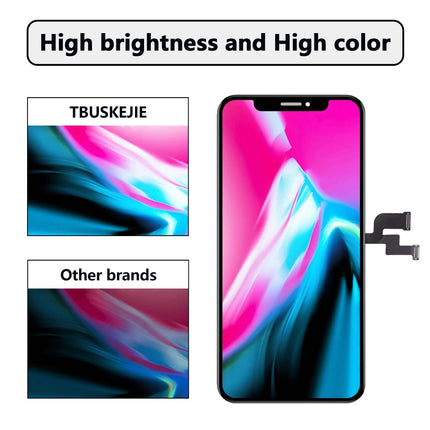 AAA+++ OLED For iPhone X XR Max XS LCD Incell For iphone 11 12 13 Pro Max 13 Mini 14 Plus OLED Display Screen Digitizer Assembly