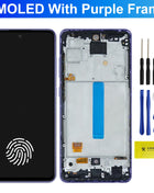 Super AMOLED A52S 5G A528B A528B/DS A528N Schermo per Samsung Galaxy A52s 5G Display LCD Touch Screen Digitizer Assembly