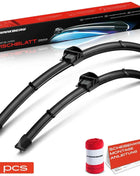 Frankberg 2x Spazzole tergicristallo anteriori sinistra e destra per Alfa Romeo 147 937 GT 1.6L 1.9L 2.0L 2005-2010