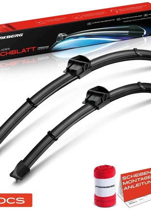 Frankberg 2x Spazzole tergicristallo anteriori sinistra e destra per Alfa Romeo 147 937 GT 1.6L 1.9L 2.0L 2005-2010