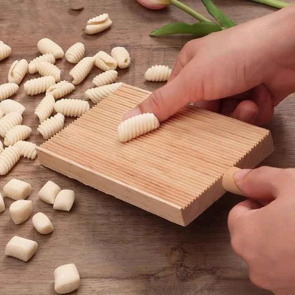 Wooden Butter Table and Popsicles Wooden Garganelli Board Natural Wood Practical Pasta Gnocchi Macaroni Board Making Handmade