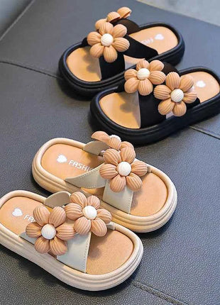 Ciabatte Estive 2026 per Bambine, Graziose Pantofole da Spiaggia, Scarpe Antiscivolo per Uso Interno ed Esterno