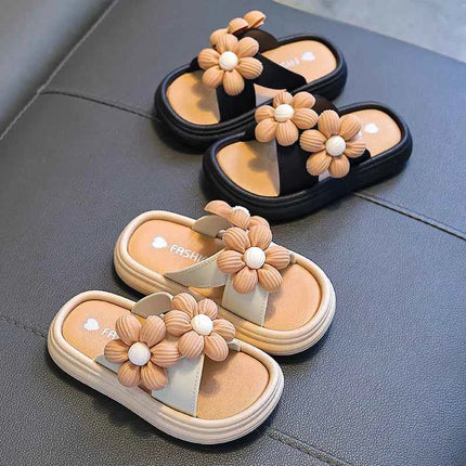 Ciabatte Estive 2026 per Bambine, Graziose Pantofole da Spiaggia, Scarpe Antiscivolo per Uso Interno ed Esterno