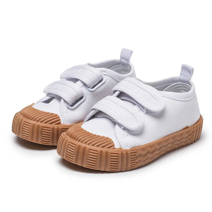 Scarpe per bambini per ragazze ragazzi scarpe di tela con suola morbida antiscivolo lettere per bambini scarpe Casual per bambini Tenis scarpe da ginnastica traspiranti versatili