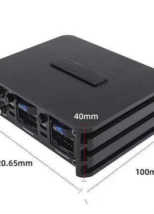 Car Power Amplifier 4*60W  Car DSP Audio Speaker Amplifier Lossless Audio Processor For Android Large Screen Dedicated 1pcs