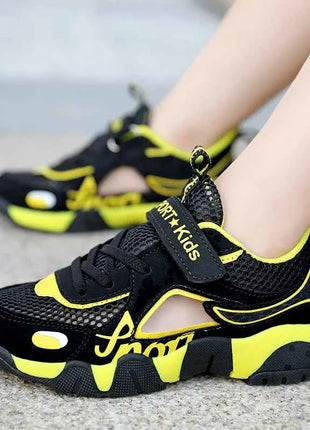 Scarpe estive per bambini Sandali per bambini Sandali per ragazzi traspiranti Scarpe per bambini morbide Protezione per esterni Sandali da spiaggia Scarpe da acqua