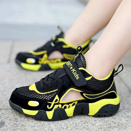 Scarpe estive per bambini Sandali per bambini Sandali per ragazzi traspiranti Scarpe per bambini morbide Protezione per esterni Sandali da spiaggia Scarpe da acqua