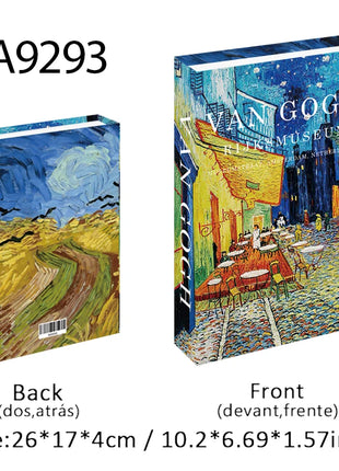 Boho Bauhaus Picasso Matisse Cucina Libri finti Decorazione Tavolino di moda di lusso Scatola portaoggetti decorativa Decorazione estetica