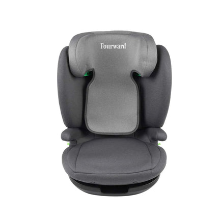 AP03 KL005 Grey/Black Car Seat Child Car Seat with ISOFIX,ECE R129 Certified, For 3 to 12 Years, 100-150 CM, 11-36 kg