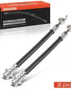 Frankberg 2x Tubo freno Asse posteriore Sinistro Destro per Nissan Cube Z12 Tiida hatchback C11 Tiida Saloon SC11 46210 EM01D