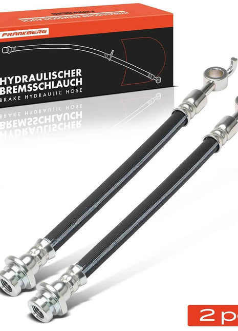 Frankberg 2x Tubo freno Asse posteriore Sinistro Destro per Nissan Cube Z12 Tiida hatchback C11 Tiida Saloon SC11 46210 EM01D