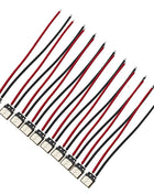 2/5/10 Pezzi Connettore USB Tipo C 10cm a 2 Pin Maschio e Femmina per Saldatura, Presa di Ricarica USB-C per Porte di Ricarica di Telefoni Cellulari