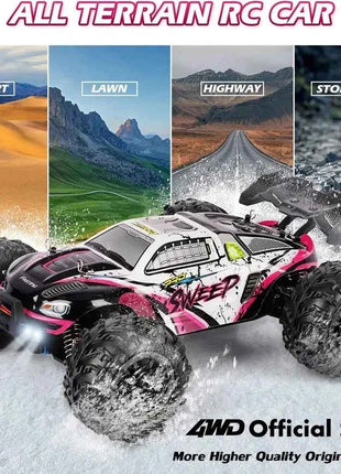 4WD Remote Control Car Off Road 4x4 RC High Speed Buggy Truck Super Brushless 50 or 80KM/H Fast Drift Racing Toy Kids Adults