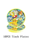 10pcs 7inch plates 1 / 12 pollici