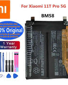 Original Battery For Xiaomi Poco F3 ,11i ,11T Pro ,12T Pro ,Redmi Note 10 10S ,Redmi K40 Pro K50 Ultra ,POCO X3 Pro X4 GT M5s