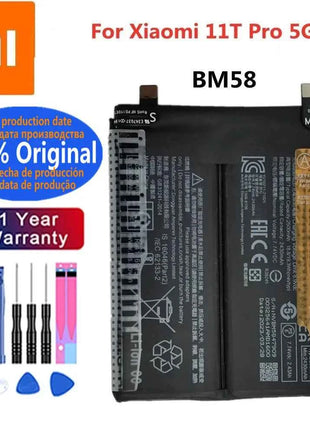 Original Battery For Xiaomi Poco F3 ,11i ,11T Pro ,12T Pro ,Redmi Note 10 10S ,Redmi K40 Pro K50 Ultra ,POCO X3 Pro X4 GT M5s