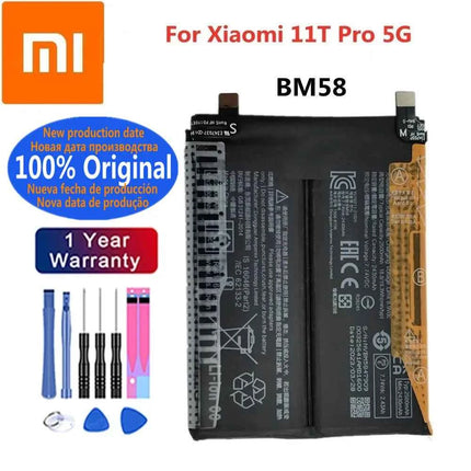 Original Battery For Xiaomi Poco F3 ,11i ,11T Pro ,12T Pro ,Redmi Note 10 10S ,Redmi K40 Pro K50 Ultra ,POCO X3 Pro X4 GT M5s