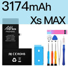 PINZHENG Real High Capacity Battery For iPhone 8 Plus SE 5S 6 6S 7 X Xr Xs Max Phone Replacement Batteries Warranty One Year