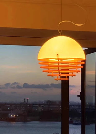 Lampadario Atmosfera Tramonto, Lampada a Sospensione Nordica per Sala da Pranzo, Illuminazione per Interni, Camera da Letto e Soggiorno