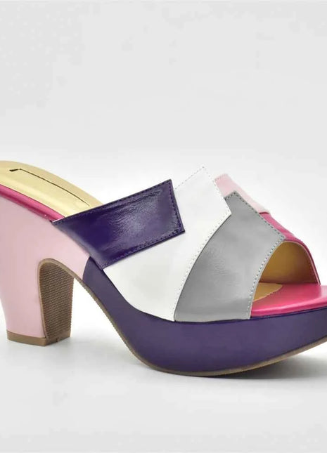 Nuovo arrivo scarpe da sposa da donna italiane tacchi a punta chiusa tacchi colorati per le donne scarpe eleganti da donna pompe per feste da donna nigeriane