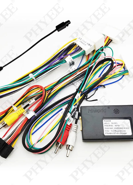 Cablaggio con Decodificatore CAN Bus 32Pin 24Pin 12Pin, Display TomTom con Ritenzione SWC, P&P 16Pin Android, per Renault Clio 4 2012-2020