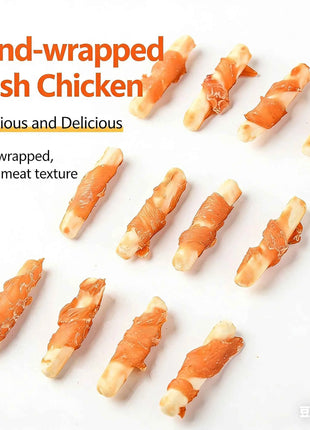 Hamster Teeth-Cleaning Stick, Calcium Supplement, Weight Gain, Freeze-Dried Chicken Stick, Golden Hamster Chinchilla Snack, Dutc