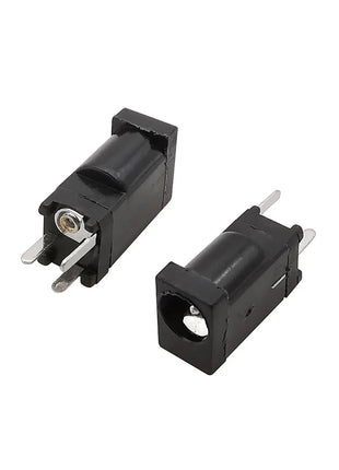 5/10/20/50 pz DC002F DC-002D 3.5x1.3mm presa femmina di alimentazione cc 3.5*1.3mm connettore DC-002F DC002D 180 ° verticale